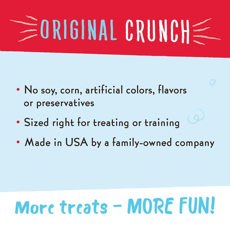 Charlee Bear Original Crunch Cheese and Egg Biscuit For Dogs 16 oz 1 pk