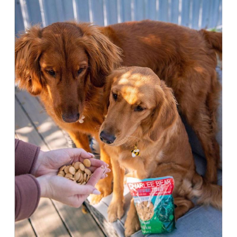 Charlee Bear Original Crunch Cheese and Egg Biscuit For Dogs 16 oz 1 pk