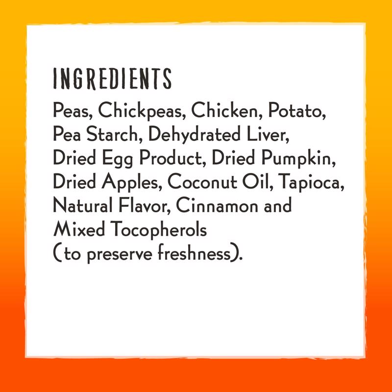 Charlee Bear Grain Free Crunch Chicken/Pumpkin/Apple Grain Free Biscuit For Dogs 8 oz 1 pk