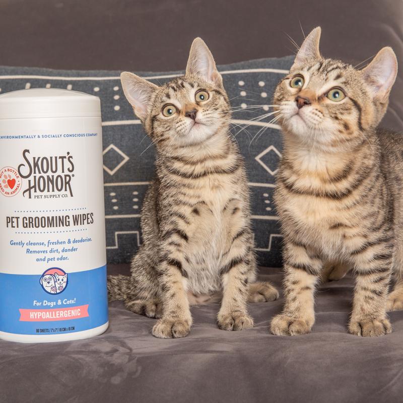 Skout's Honor Cat/Dog Multi-Purpose Wipes 80 pk
