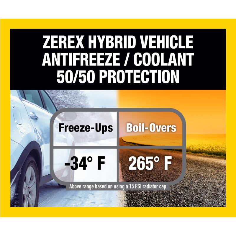 Valvoline Zerex 50/50 Antifreeze/Coolant 1 gal