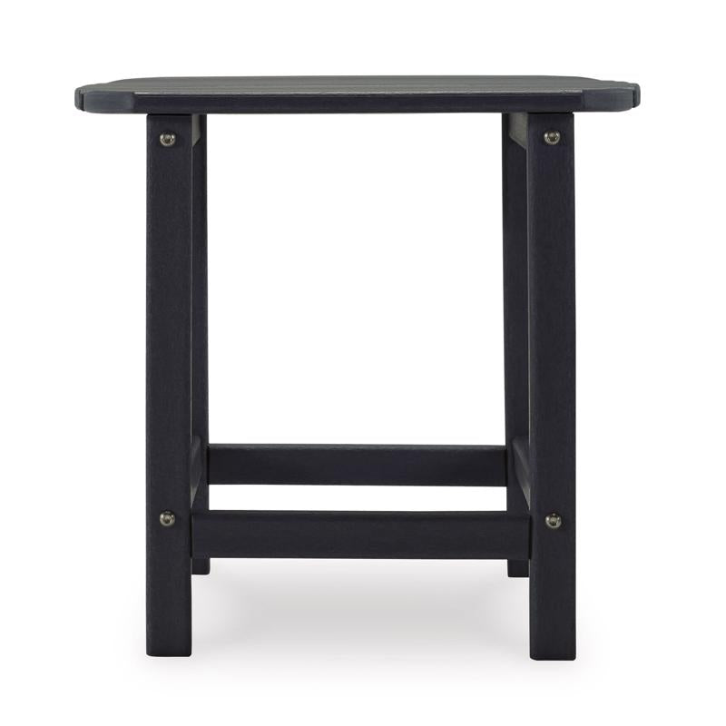Signature Design by Ashley Sundown Treasure Black Square HDPE End Table