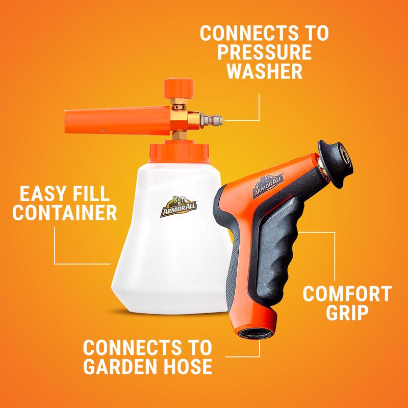 Armor All 2-in-1 Foam Cannon Car Wash