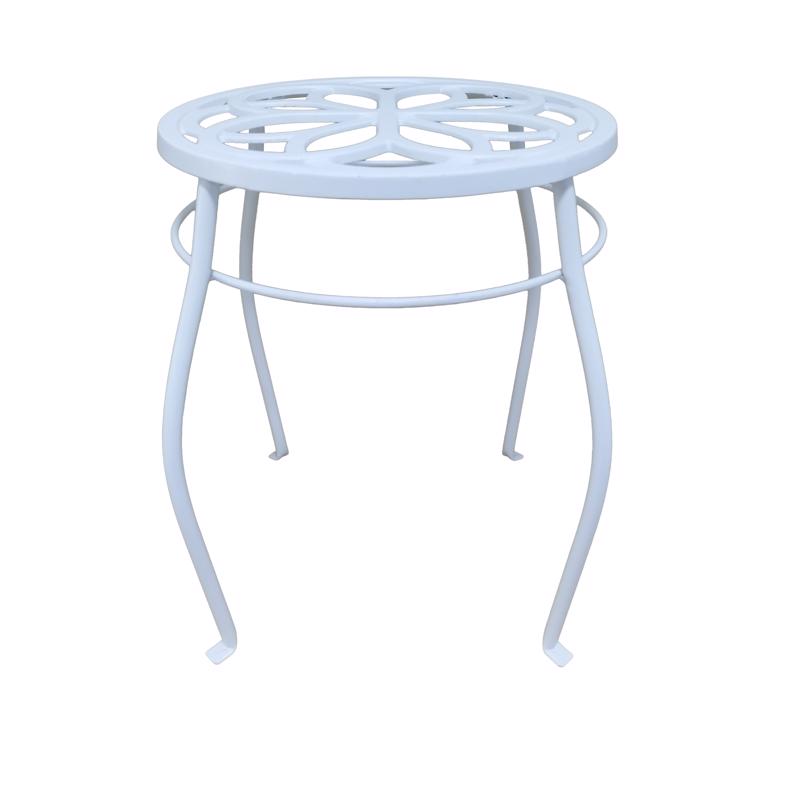 PLANT STAND WHITE 15"