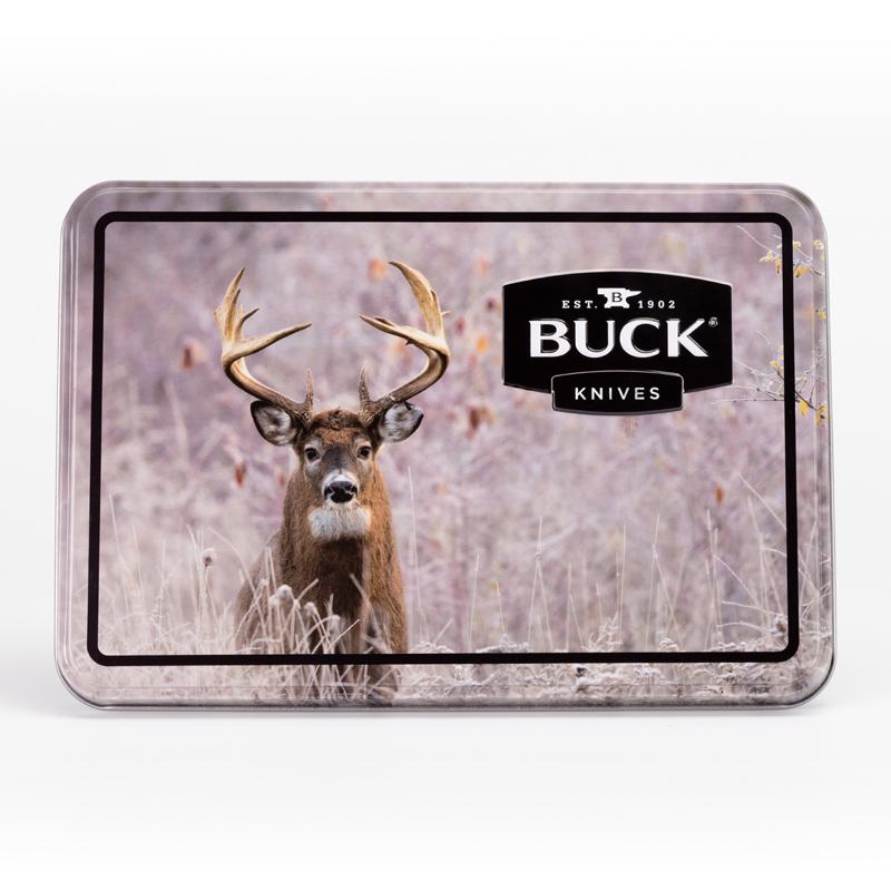 Buck Knives Silver 7CR17 Stainless Steel 4 in. Knife Gift Set