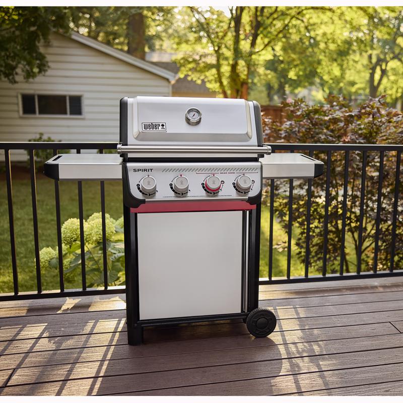 Weber Spirit S-425 4 Burner Liquid Propane Grill Stainless Steel
