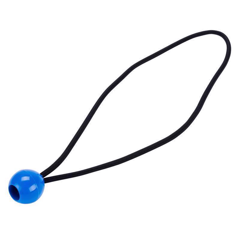 BUNGEE W/BALL BLK 12"10PK