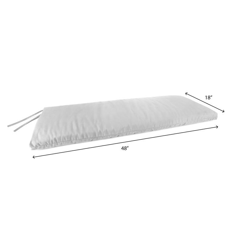 Jordan Manufacturing Teal Polyester Bench Cushion