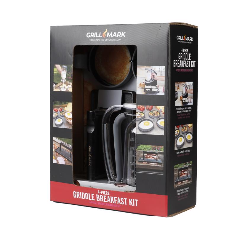 Grill Mark Cast Iron Breakfast Kit 4 pc