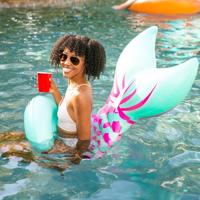 POOL FLOAT MERMD TL/PNK