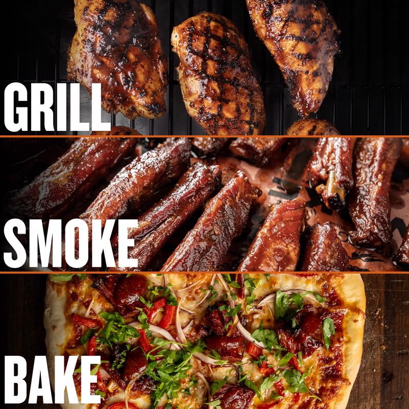 Traeger Woodridge Pro Wood Pellet Grill Black