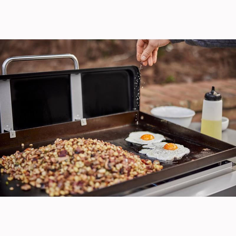 Weber 1501005 3 Burner Liquid Propane Outdoor Griddle Black