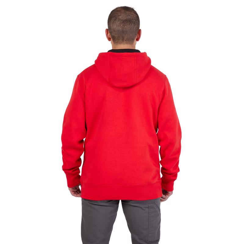 Milwaukee FreeFlex M Long Sleeve Unisex Hooded Hoodie Red