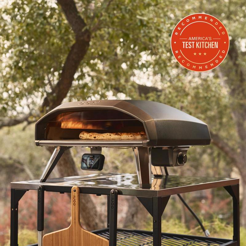Ooni Koda 2 Pro Propane Gas Outdoor Pizza Oven Foundry Black