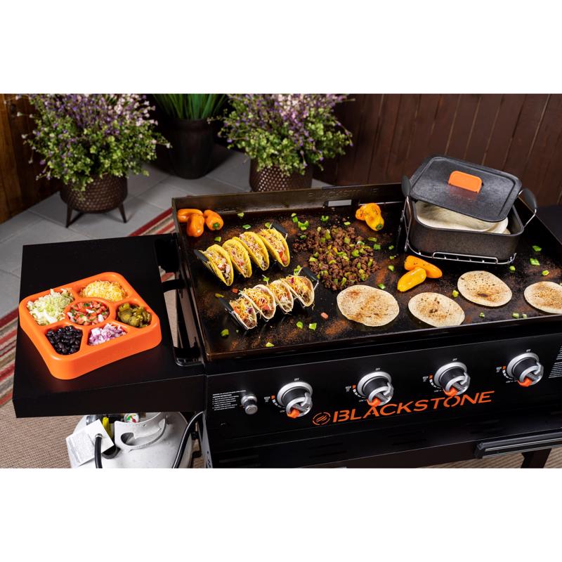 Blackstone Plastic/Stainless Steel Taco Tray 1 pk