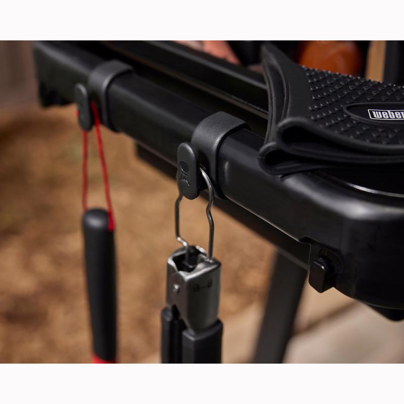 Weber Side Table Steel 3.21 in. H X 17.31 in. W X 13.29 in. L