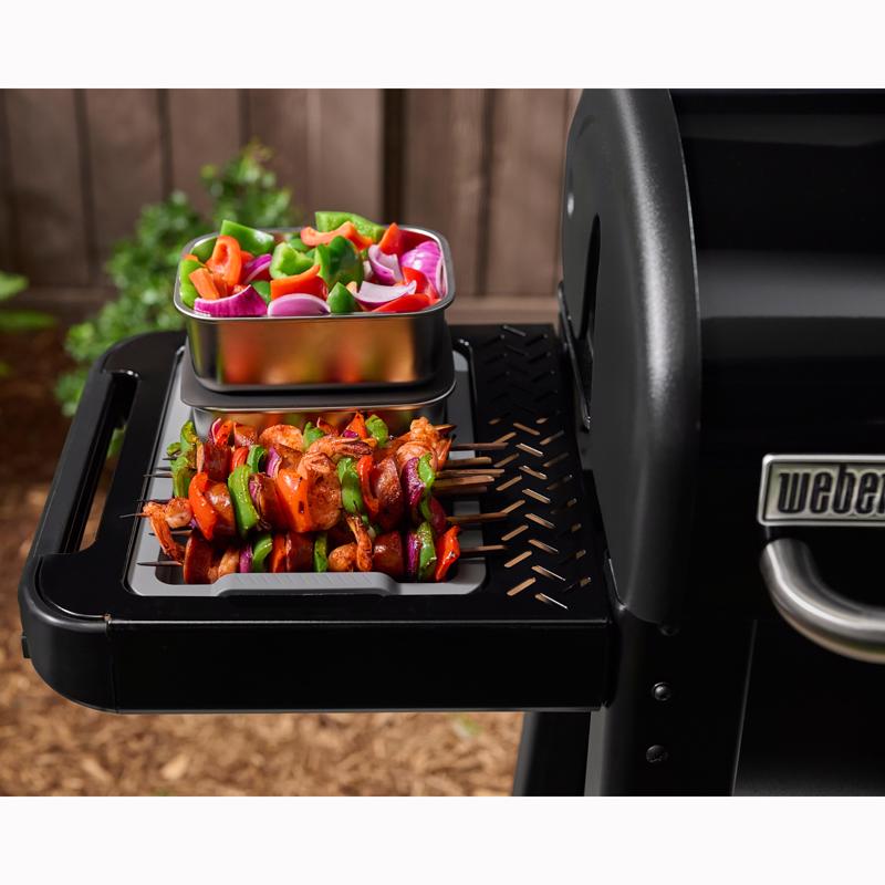 Weber Side Table Steel 3.21 in. H X 17.31 in. W X 13.29 in. L