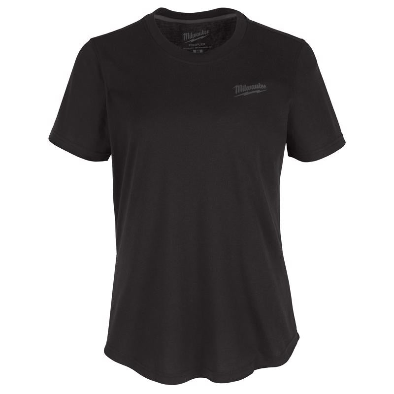 T SHRT FREFLX RND BLK XL