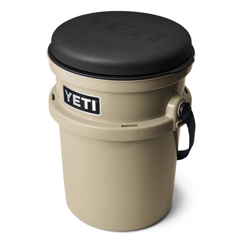 YETI LoadOut Swivel Padded Bucket Seat Lid Black