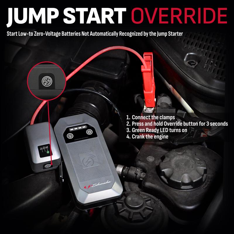 Schumacher Manual 12 V 1000 amps Battery Jump Starter