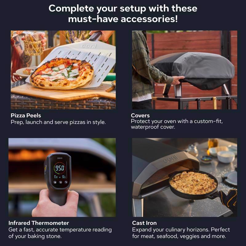 Ooni Koda 2 Pro Propane Gas Outdoor Pizza Oven Slate Blue