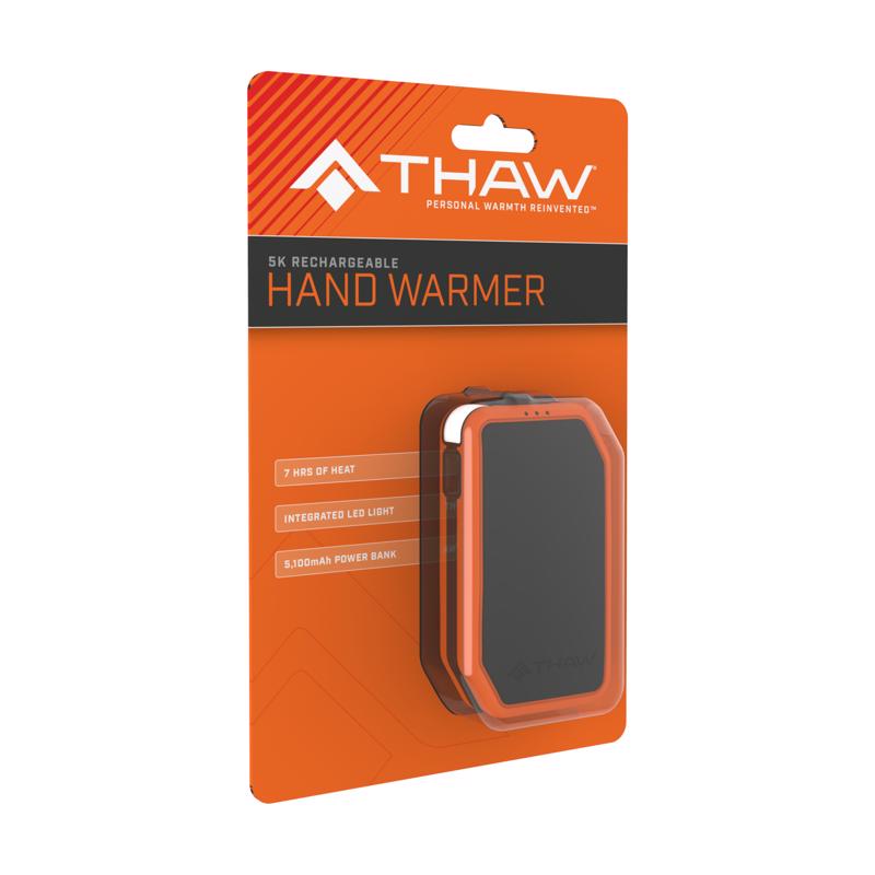 Thaw Power Bank Rechargeable Hand Warmer 1 pk