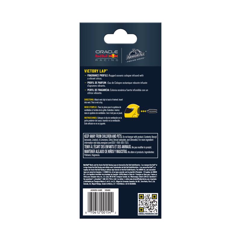 Armor All Podium Series Victory Lap Scent Vent Clip Solid 1 pk