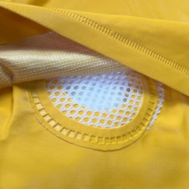 Boss Yellow PVC/Polyester Rain Jacket L