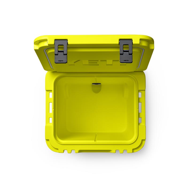 YETI Roadie 48 Firefly Yellow 76 can Roller Cooler