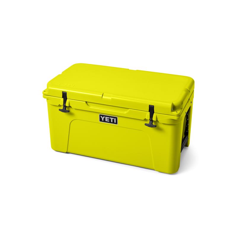 YETI Tundra 65 Firefly Yellow 77 can Hard Cooler