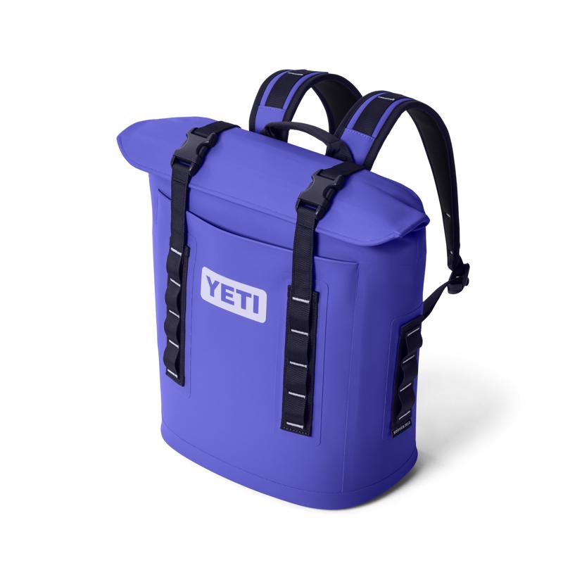 YETI Hopper M12 Ultramarine Violet 20 cans Backpack Cooler