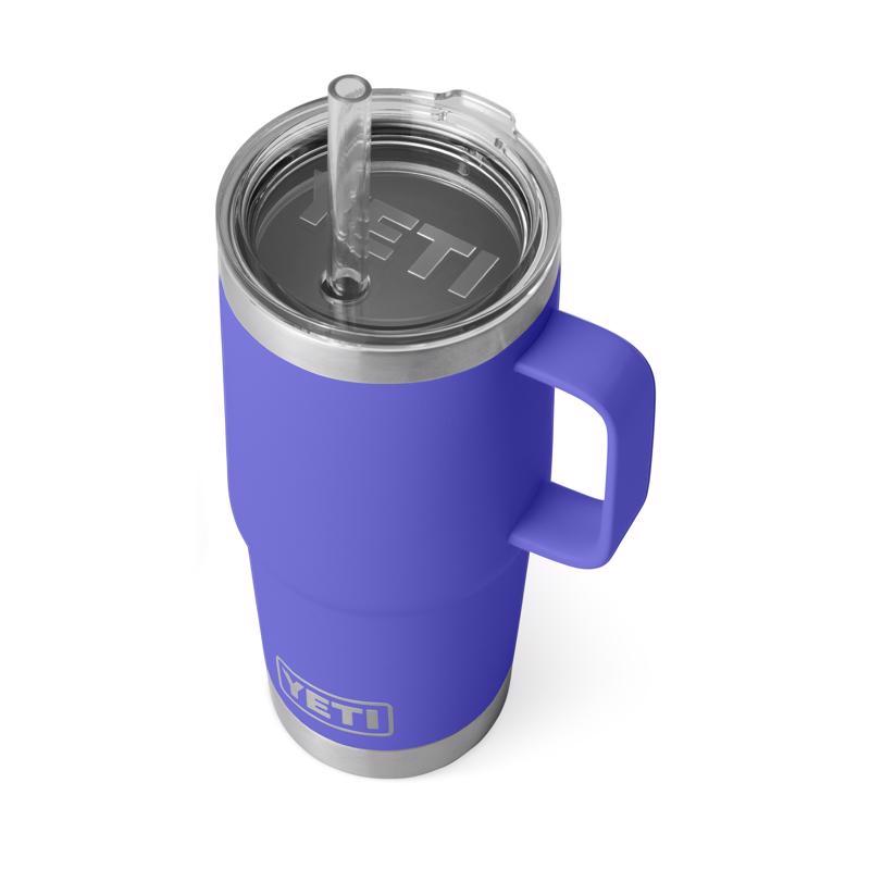 YETI Rambler 25 oz Ultramarine Violet BPA Free Straw Mug