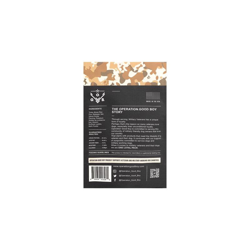 Operation Good Boy TRE Turkey Treats For Dogs 5 oz 1 pk