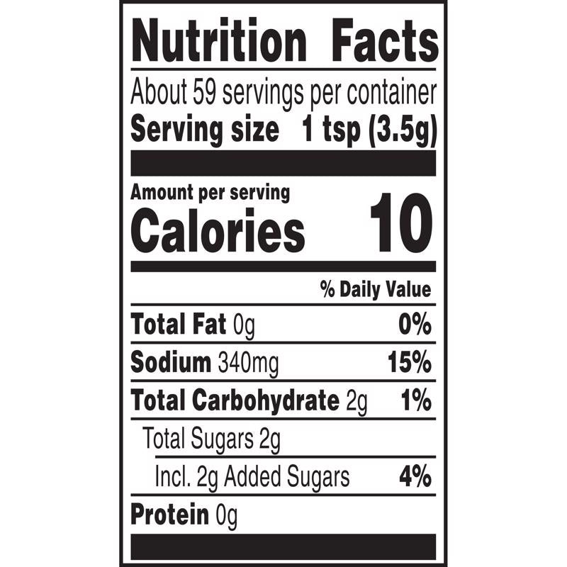 Weber Original Smoke BBQ Rub 7.4 oz