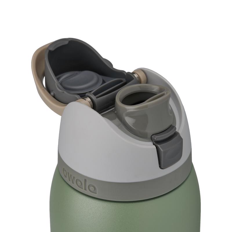 Owala FreeSip 40 fl. oz. Green House BPA Free Water Bottle with Spout Lid
