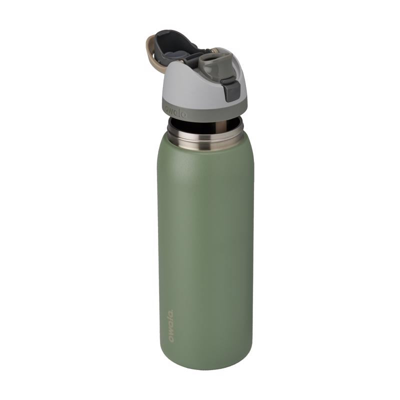 Owala FreeSip 40 fl. oz. Green House BPA Free Water Bottle with Spout Lid