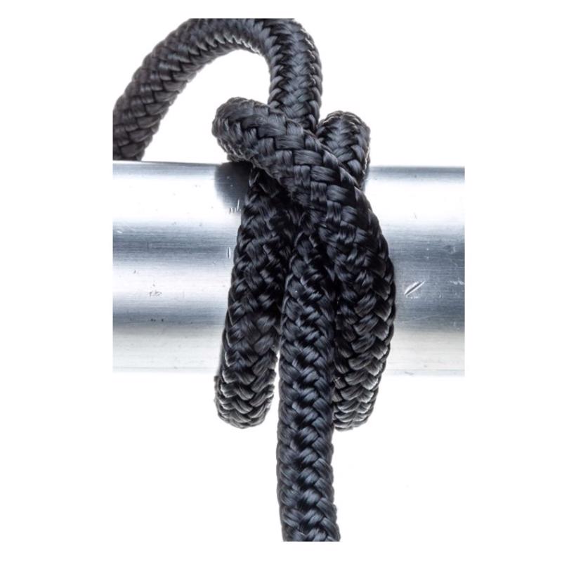 Seachoice Double Braid Black Nylon Dock Lines