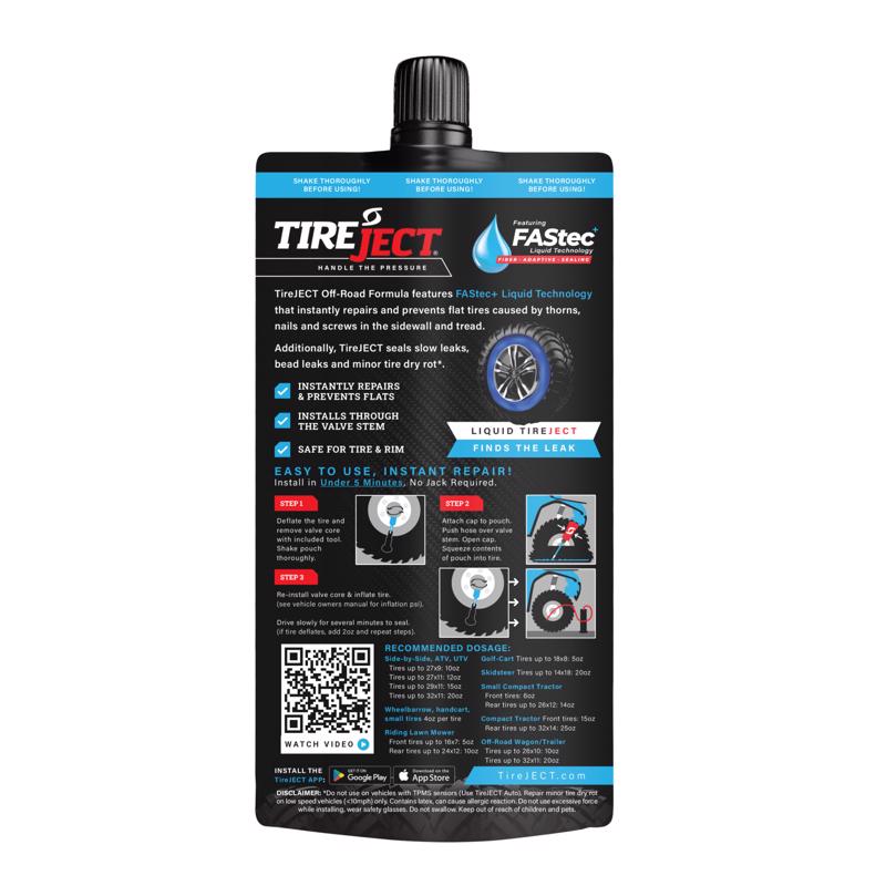 TireJECT FAStec Tire Sealant 10 oz