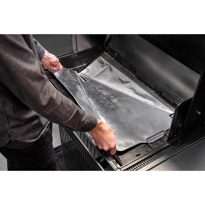 Traeger Aluminum Drip Tray Liner 31.4 in. L X 15.4 in. W For Traeger Woodridge Series/ Pro 34