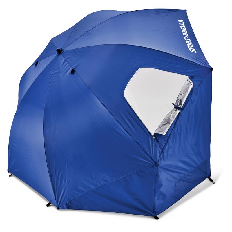 Sport-Brella Blue 96 in. D Compact Umbrella