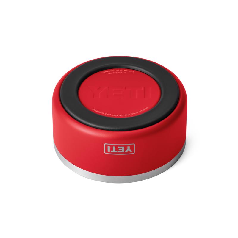 YETI Boomer Rescue Red Stainless Steel 4 cups Pet Bowl