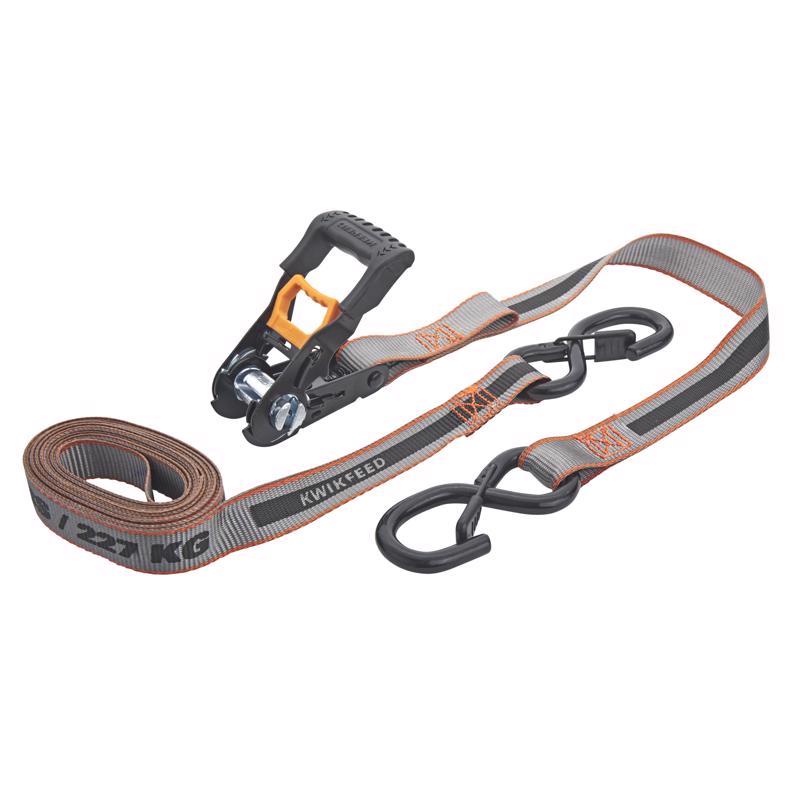 RTC TIE DWN GRY 500# 2PK