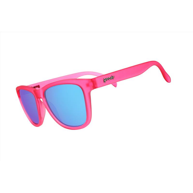 goodr Unisex Sunglasses Sunglasses Pink Frame Pink Frame Unisex Blue Lens Pink Frame Unisex Polarize