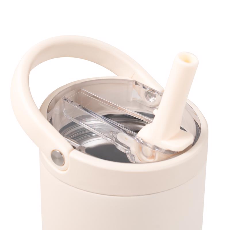 Hydrojug 32 oz Cream Sports Water Bottle w/Straw