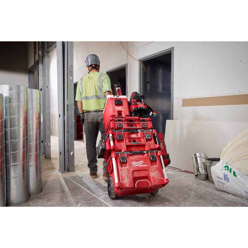 Milwaukee Packout 25 oz Red BPA Free Bottle with Chug Cap