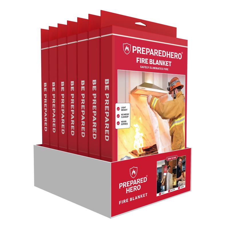 Prepared Hero Fire Blanket For Household