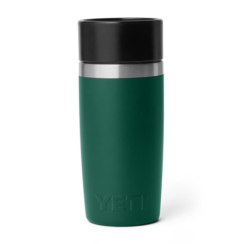 YETI Rambler 12 oz Black Forest Green BPA Free Bottle with Hotshot Cap