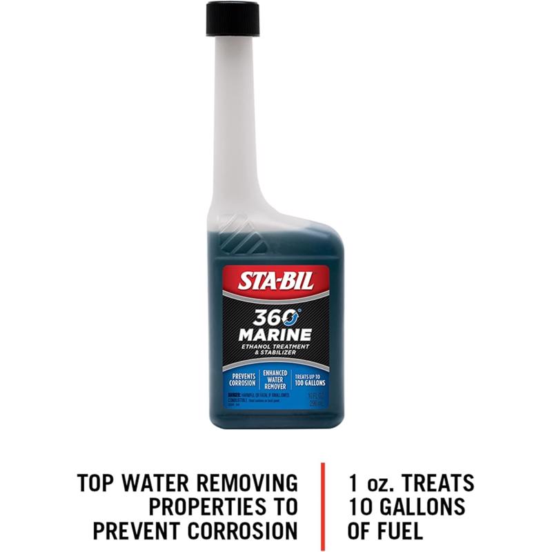 STA-BIL 360 Gasoline Ethanol Treatment and Fuel Stabilizer 10 oz