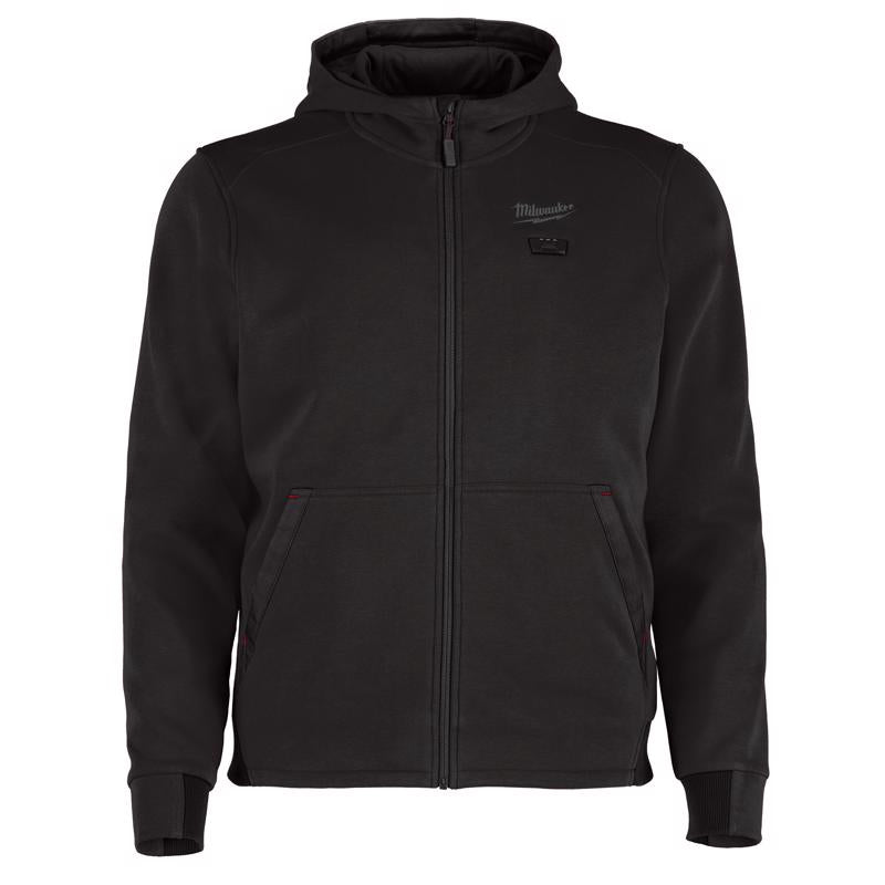 Milwaukee M12 M Long Sleeve Men's Hooded Heated Hoodie Black