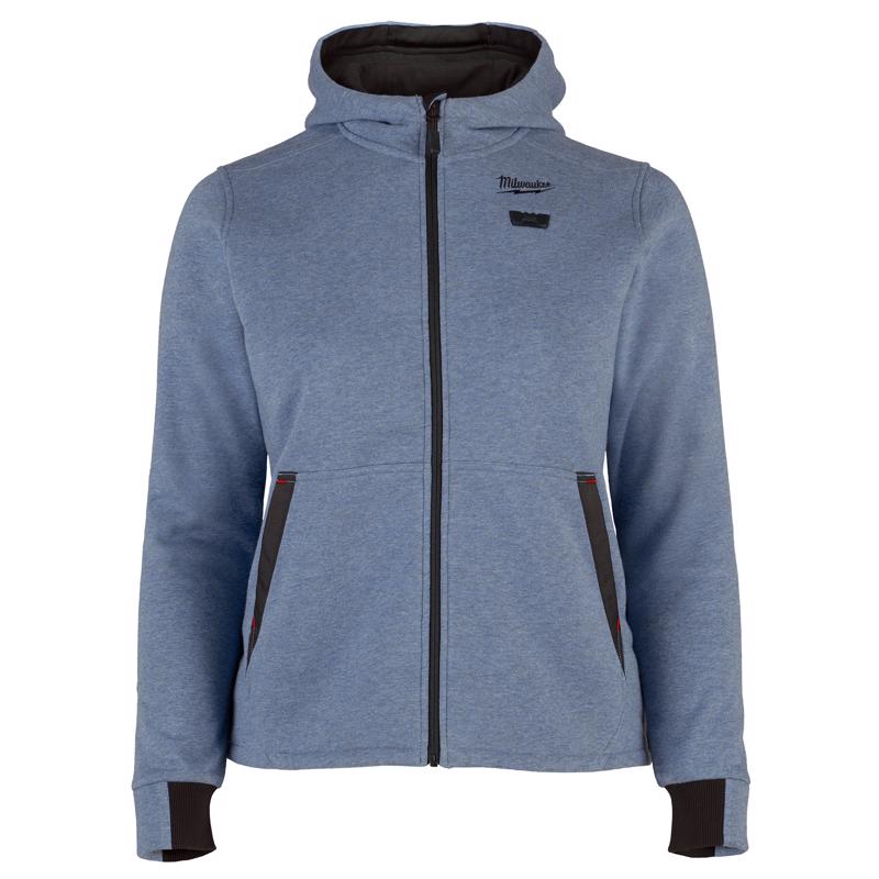 Milwaukee M12 XXL Long Sleeve Women's Full-Zip Heated Hoodie Kit Blue